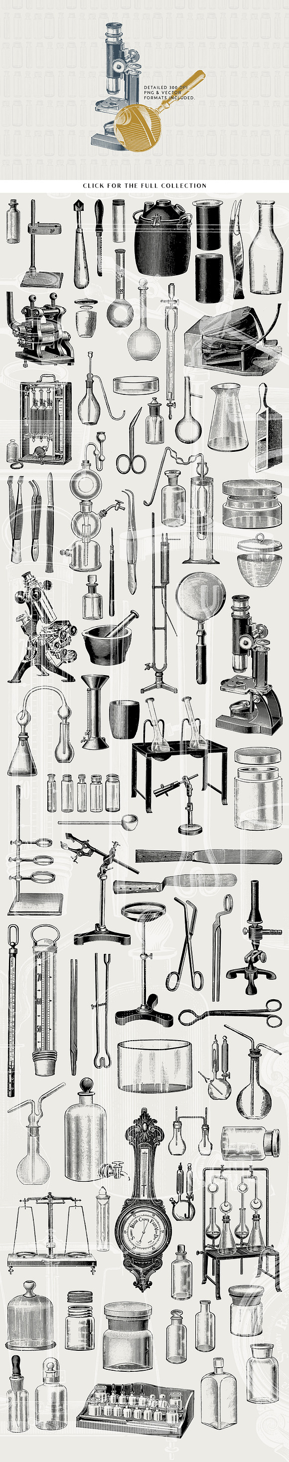 85 Science Equipment Illustrations in Objects - product preview 2