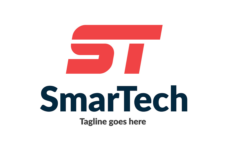 SmarTech logo template