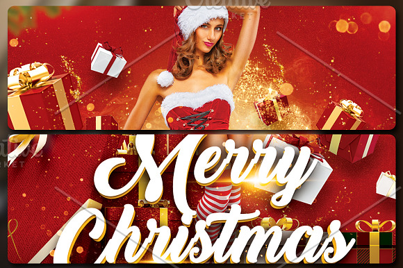 Christmas Party Flyer Template in Flyer Templates - product preview 3