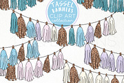 Tassel Banner Clip Art