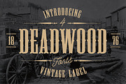Deadwood Vintage Typeface w/Bonus