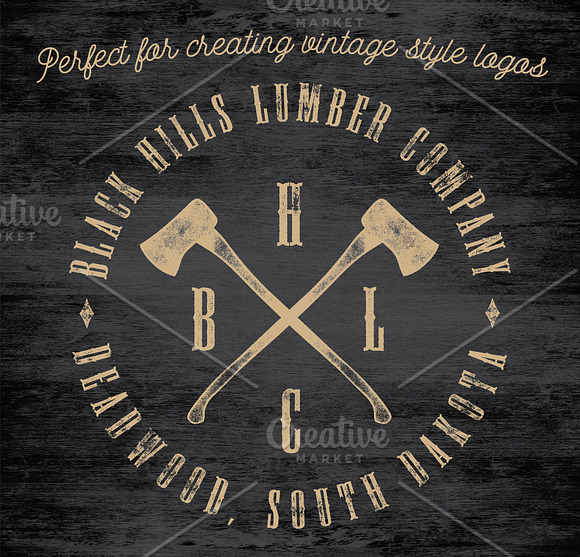 Deadwood Vintage Typeface w/Bonus in Display Fonts - product preview 2