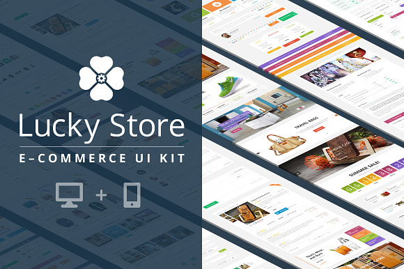 Lucky Store UI Kit in UI Kits and Libraries - product preview 4
