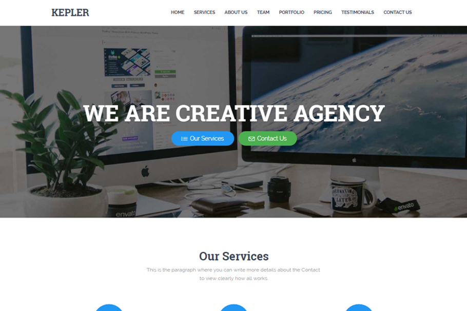 Kepler in Bootstrap Themes - product preview 8