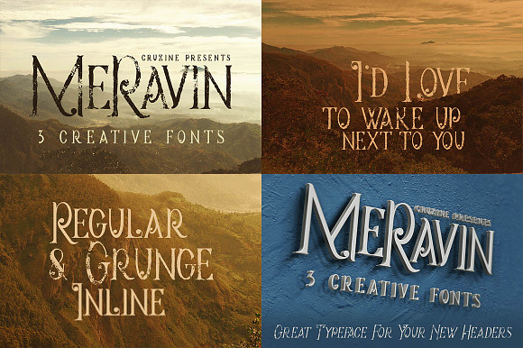 49 Display Fonts for $8 in Display Fonts - product preview 6