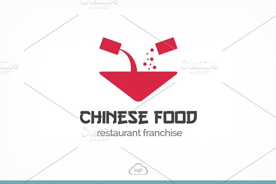 Chinese Food Logo Template in Logo Templates - product preview 8