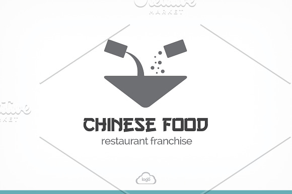 Chinese Food Logo Template in Logo Templates - product preview 2