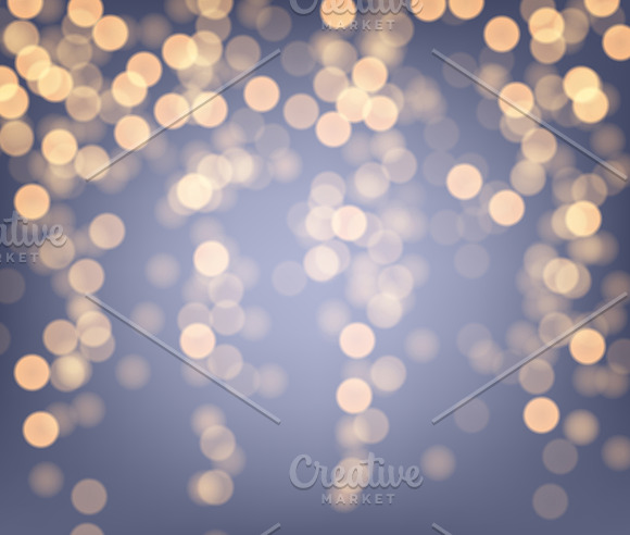 Original bokeh backgrounds set in Illustrations - product preview 6