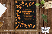 Christmas Party Invitations Card