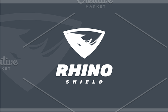 Rhino Shield Logo in Logo Templates - product preview 1