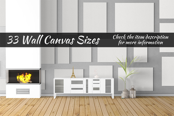 Canvas Mockups Vol 131 in Print Mockups - product preview 2