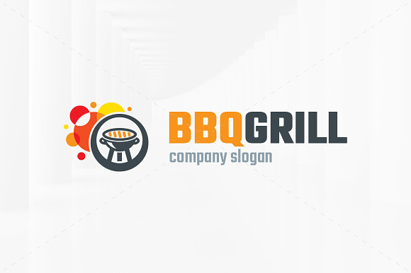BBQ Grill Logo Template in Logo Templates - product preview 1