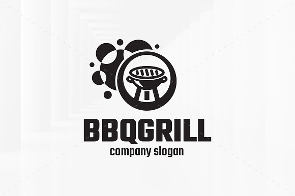 BBQ Grill Logo Template in Logo Templates - product preview 2