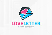 Love Letter Logo Template