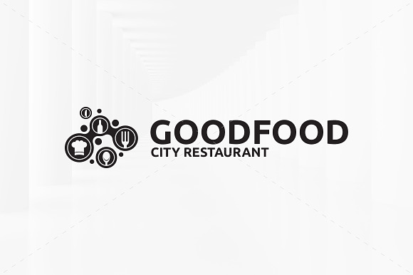 Good Food Logo Template in Logo Templates - product preview 3