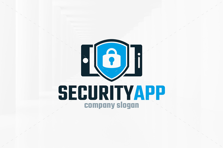 Security App Logo Template in Logo Templates - product preview 8