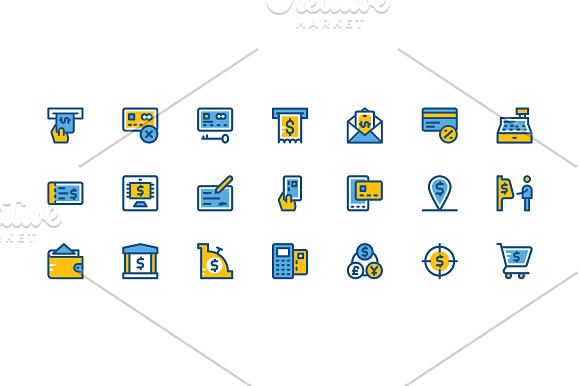 125+ Cute Finance and Payments Icons in Cute Icons - product preview 4