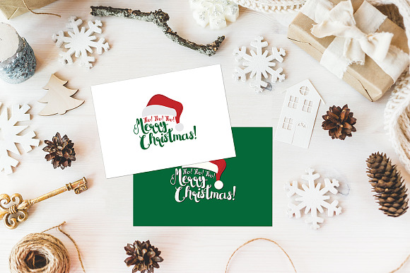 Christmas Card and Postcard in Postcard Templates - product preview 3