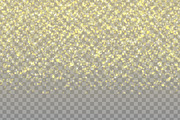 Effect texture glowing confetti