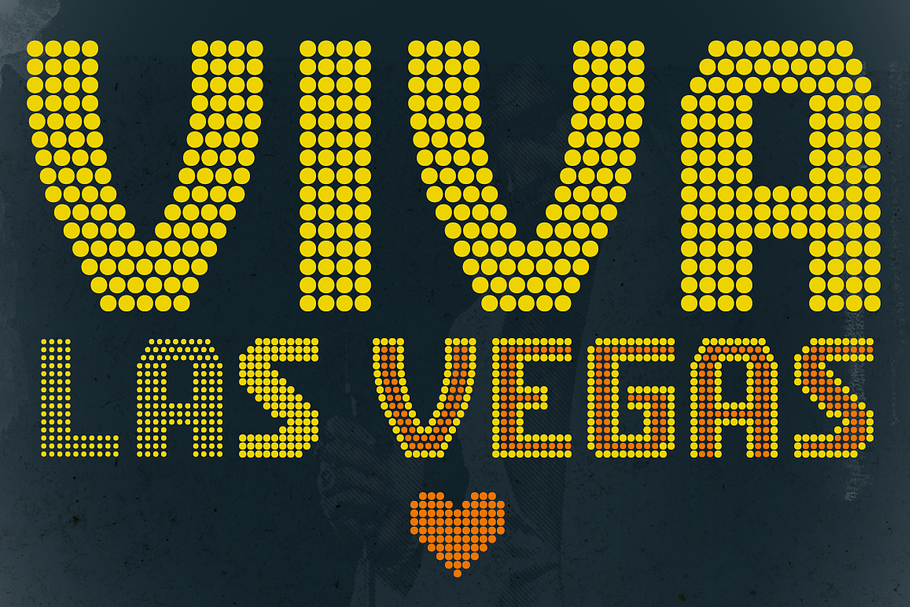 CA Viva Las Vegas in Display Fonts - product preview 8