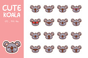 Cute Koala Emoticon