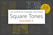 Square Tones Vol. 5 | 20 Halftones