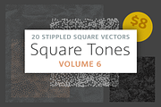Square Tones Vol. 6 | 20 Halftones