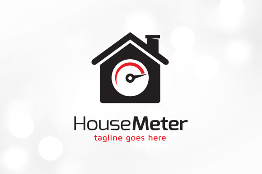 House Meter Logo Template in Logo Templates - product preview 8
