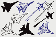 Warplane fighter SVG