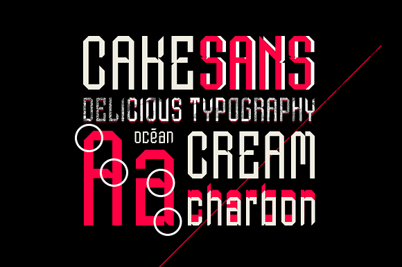 CAKE SANS - font. in Sans-Serif Fonts - product preview 1