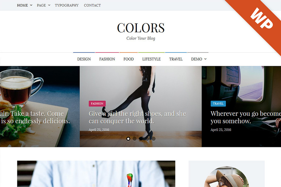 Colors - WordPress Theme