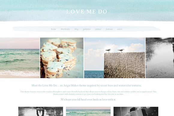 Love Me Do - WordPress Theme in WordPress Photography Themes - product preview 3