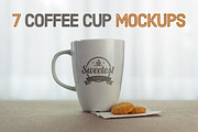 7 Coffee Cup Mockups - Save over 50%
