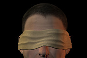 Tortured Blindfolded Man