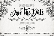 Illustrated Save The Date Overlays