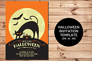 Halloween Invitation EPS & JPG