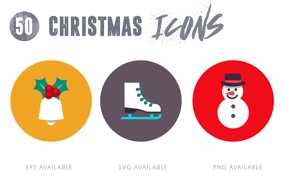 50 Christmas Icons Vol.3 in Christmas Icons - product preview 8