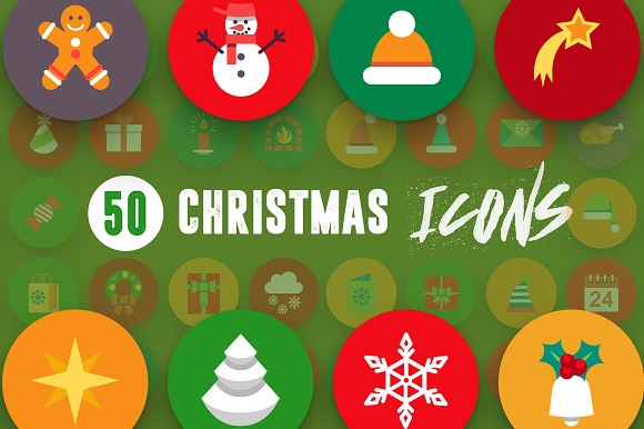 50 Christmas Icons Vol.3 in Christmas Icons - product preview 5
