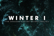 Winter I - Fractal Background Art