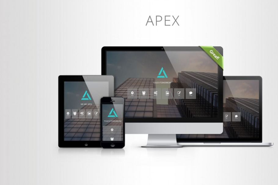 APEX – One Page Template
