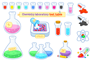 Chemistry Laboratory Test Tubes