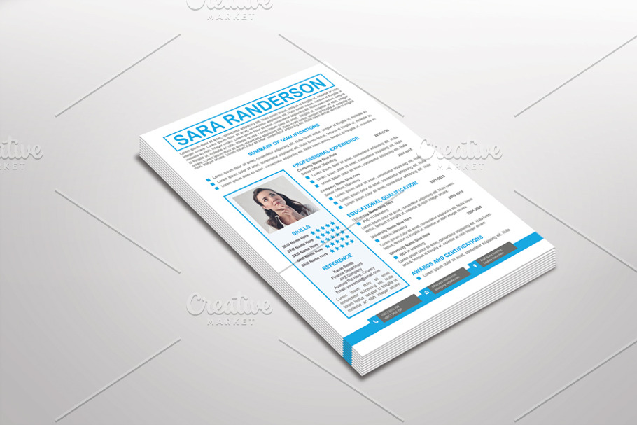 Jobio Resume & Cover Letter Template in Letter Templates - product preview 8