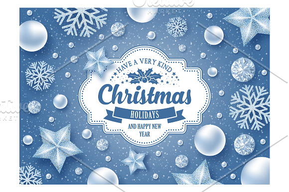 Christmas Greeting Card in Illustrations - product preview 1