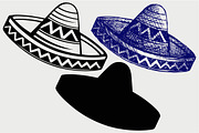 Mexican hat SVG