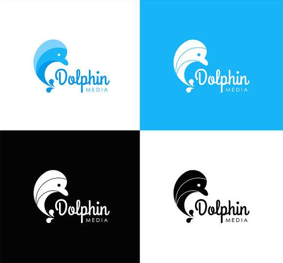 Dolphin Branding Kit in Branding Mockups - product preview 5