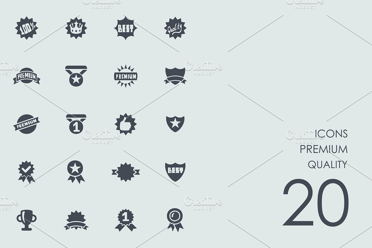 Premium quality icons in Graphics - product preview 8