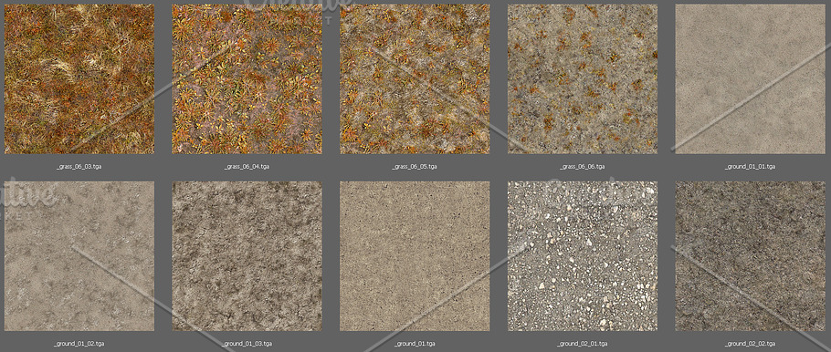 AUTUMN AND WINTER TEXTURE PACK in Organic - product preview 1
