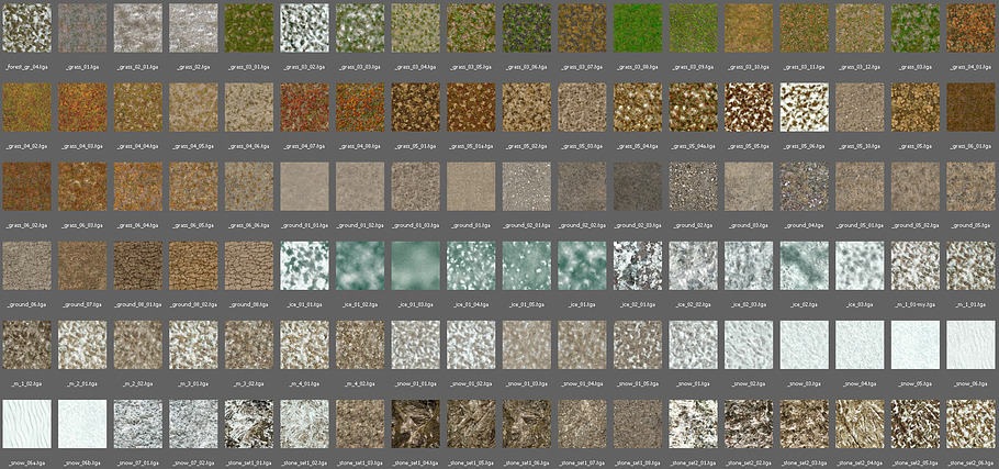 AUTUMN AND WINTER TEXTURE PACK in Organic - product preview 5