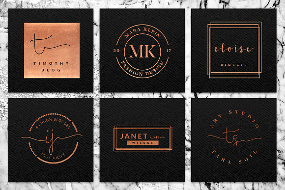 Elegant Logo Pack VOL 3 in Logo Templates - product preview 4