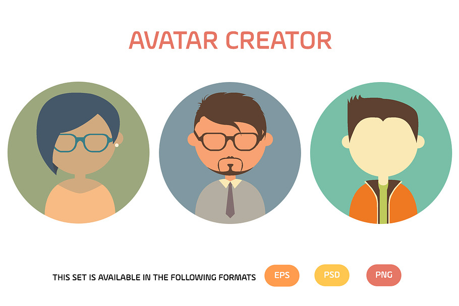 Avatar Creator in Illustrations - product preview 8